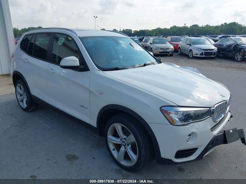 2017 BMW X3 XDRIVE28I