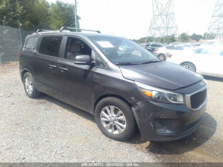 2016 KIA SEDONA LX