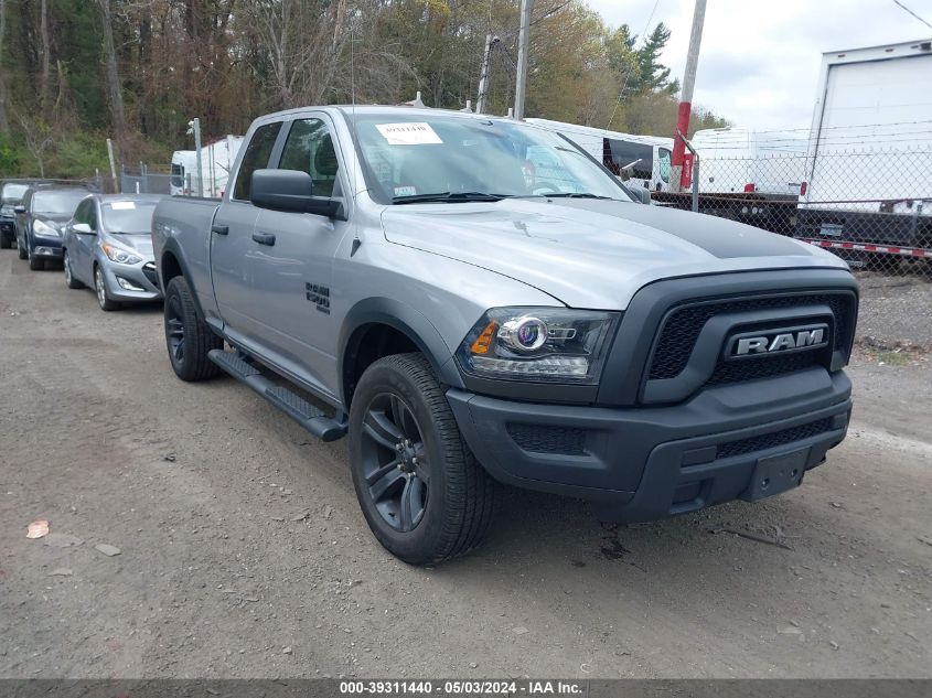 2022 RAM 1500 CLASSIC WARLOCK QUAD CAB 4X4 6'4 BOX