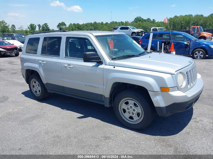 2012 JEEP PATRIOT SPORT