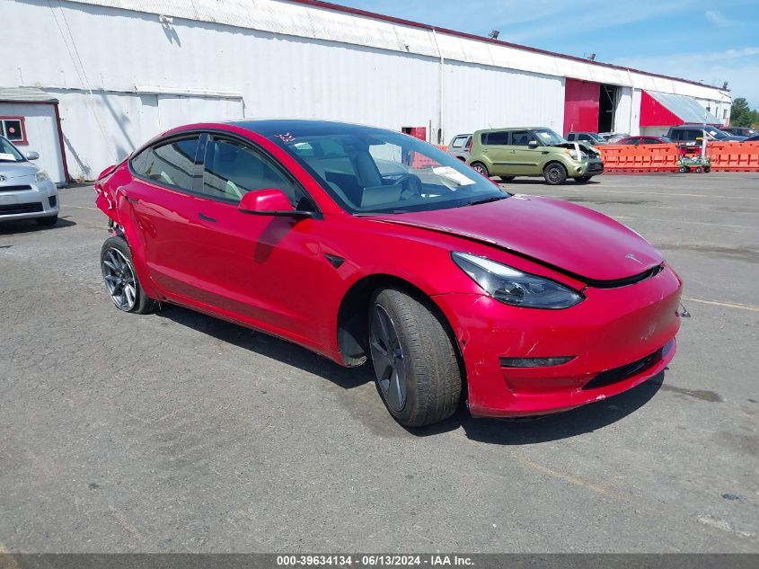 2022 TESLA MODEL 3 LONG RANGE DUAL MOTOR ALL-WHEEL DRIVE