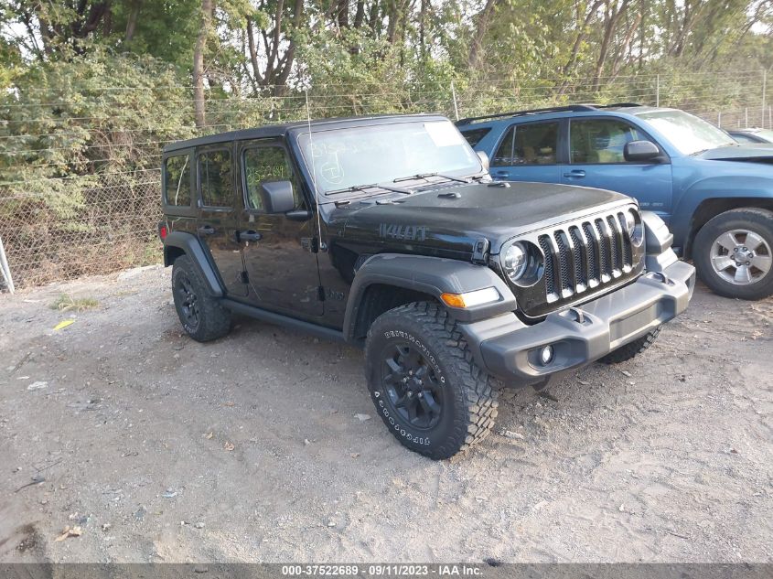 2020 JEEP WRANGLER UNLIMITED WILLYS 4X4