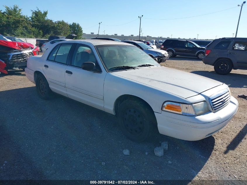 2010 FORD CROWN VICTORIA POLICE/POLICE INTERCEPTOR