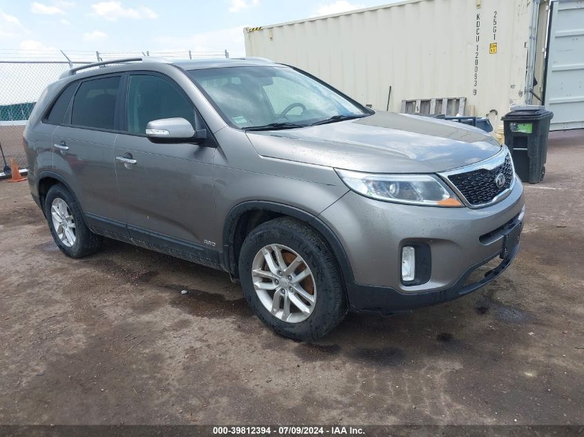 2015 KIA SORENTO LX V6