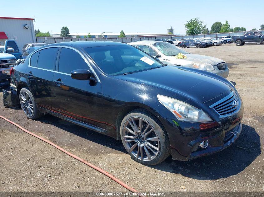 2012 INFINITI G37X