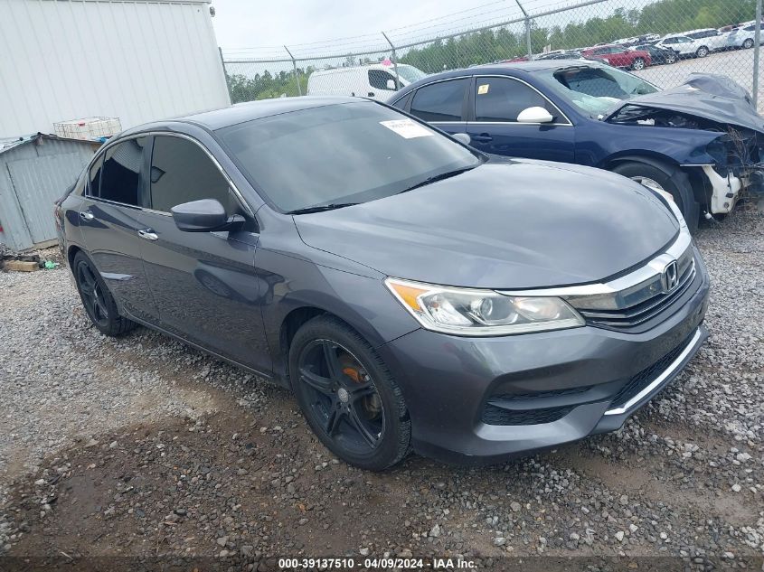 2017 HONDA ACCORD LX