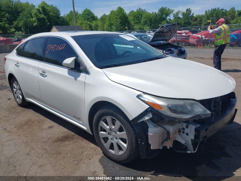 2013 TOYOTA AVALON HYBRID XLE PREMIUM