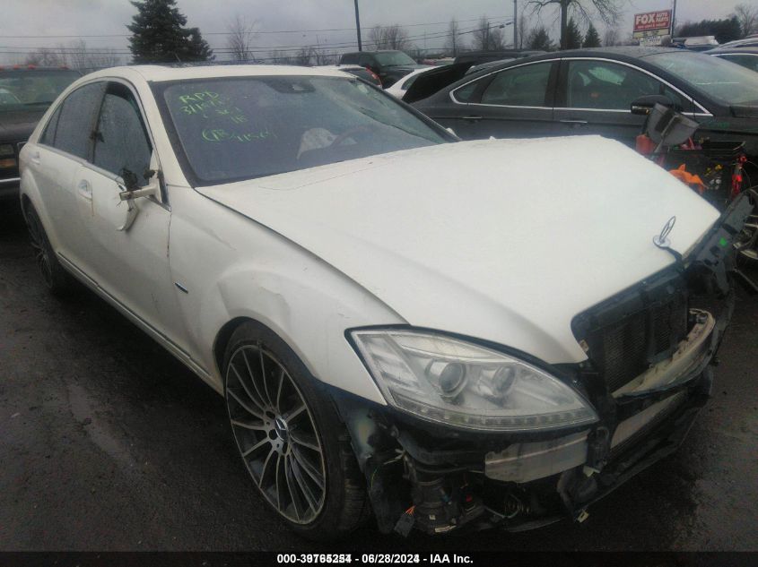 2012 MERCEDES-BENZ S 550 4MATIC