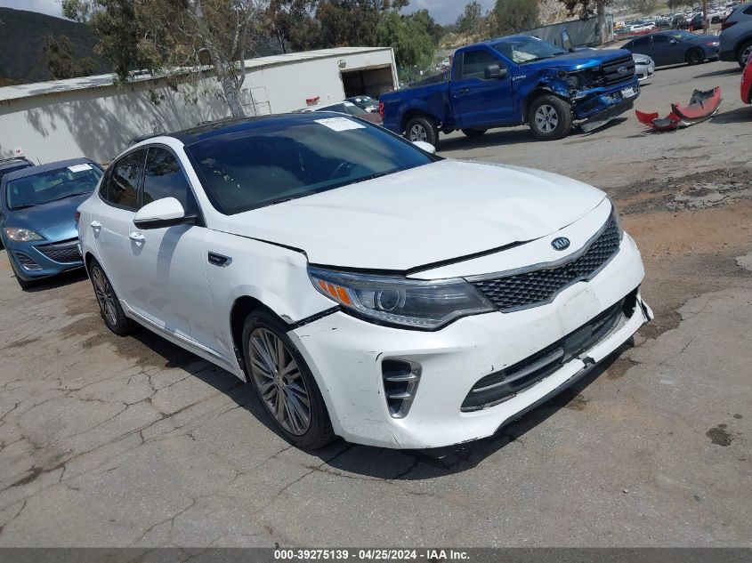 2016 KIA OPTIMA SXL TURBO