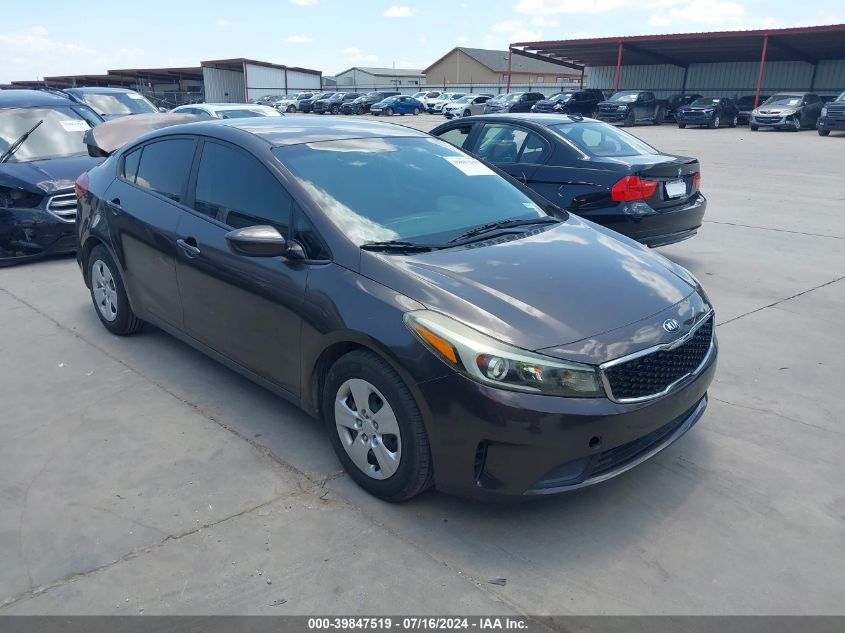 2017 KIA FORTE LX