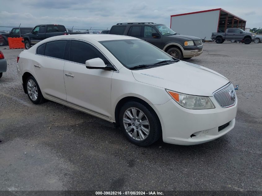 2012 BUICK LACROSSE CONVENIENCE GROUP