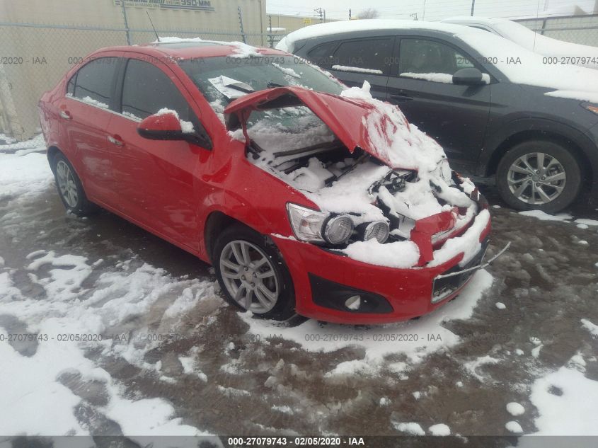 2016 CHEVROLET SONIC LTZ