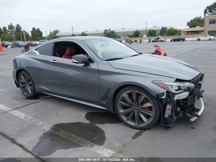 2018 INFINITI Q60 3.0T RED SPORT 400