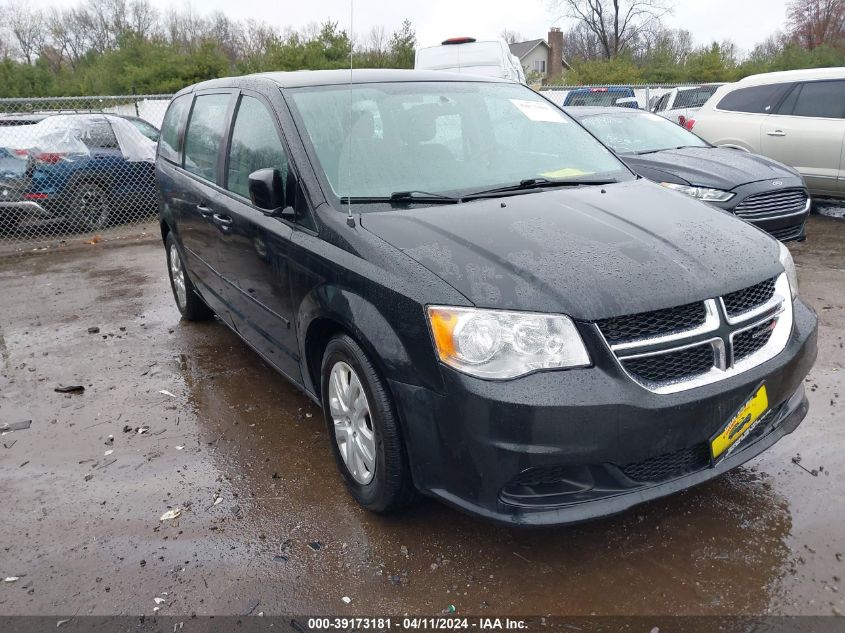 2016 DODGE GRAND CARAVAN AMERICAN VALUE PKG