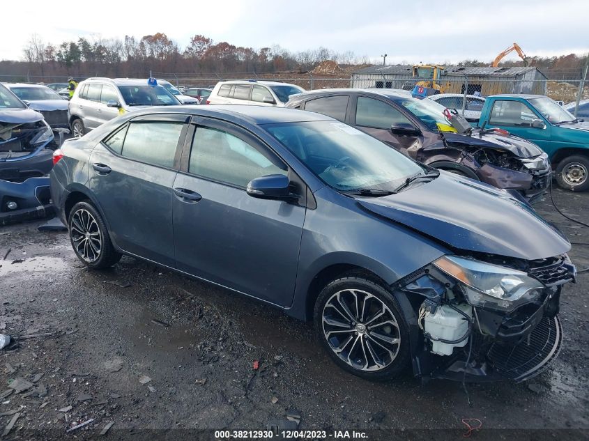 2016 TOYOTA COROLLA S PLUS