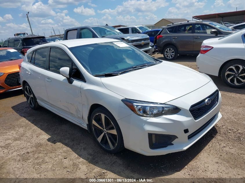 2018 SUBARU IMPREZA 2.0I SPORT