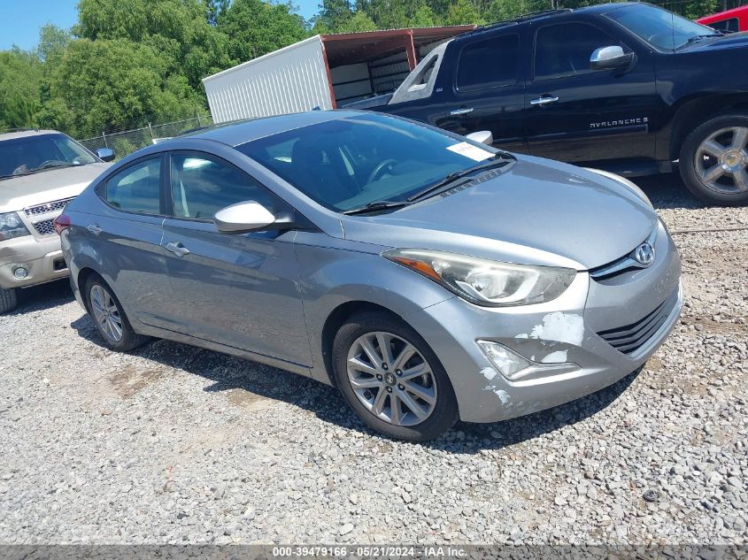 2014 HYUNDAI ELANTRA SE (ULSAN PLANT)