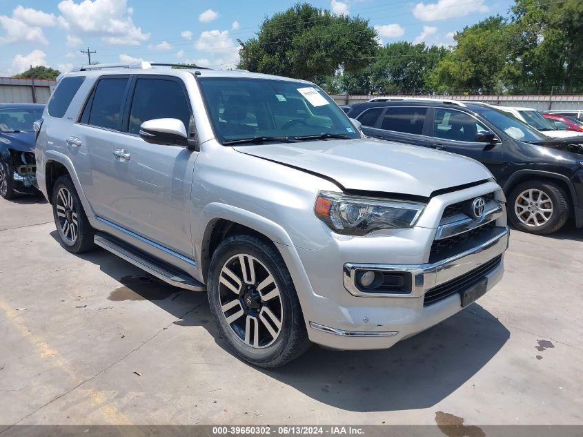 2016 TOYOTA 4RUNNER LIMITED