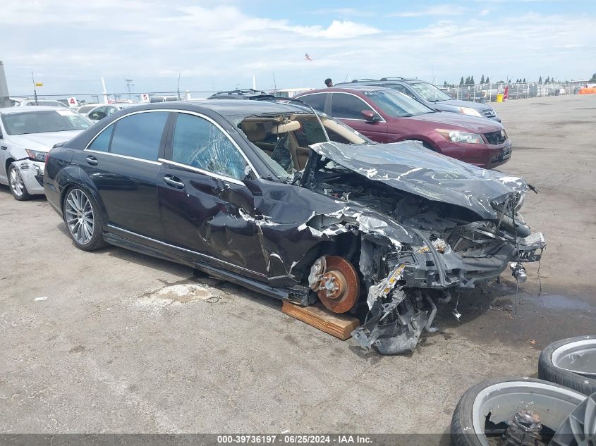 2012 MERCEDES-BENZ S-CLASS S 550