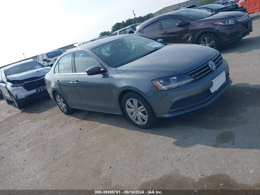 2017 VOLKSWAGEN JETTA 1.4T S