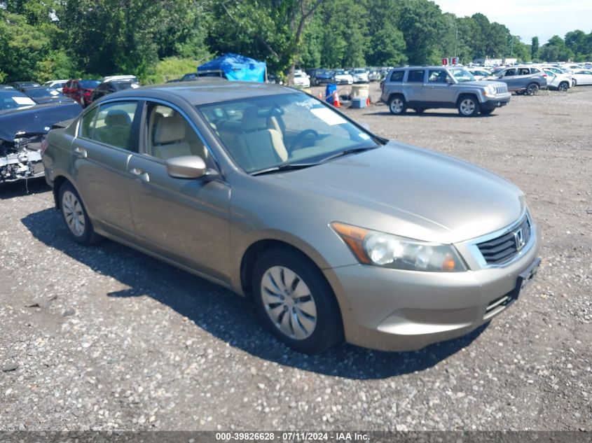 2010 HONDA ACCORD 2.4 LX