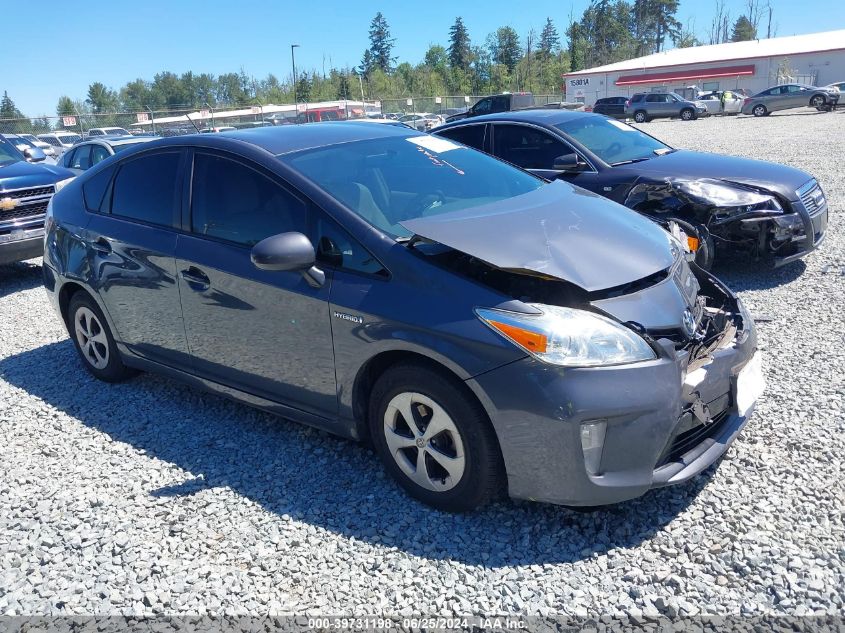 2012 TOYOTA PRIUS THREE