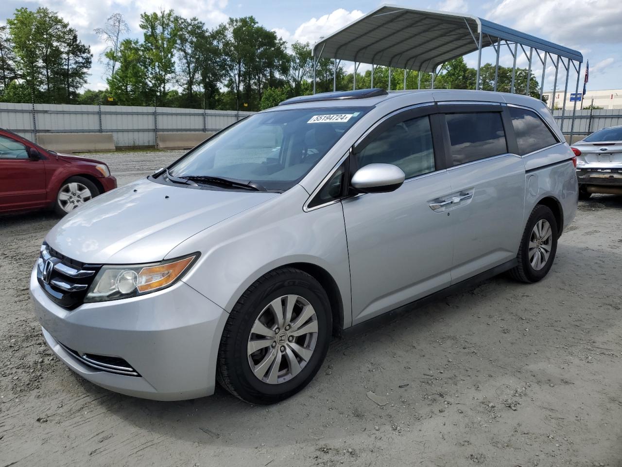 2015 HONDA ODYSSEY EXL