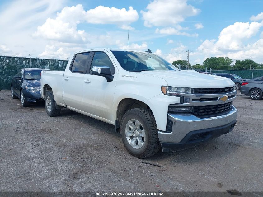 2021 CHEVROLET SILVERADO 1500 4WD  STANDARD BED LT