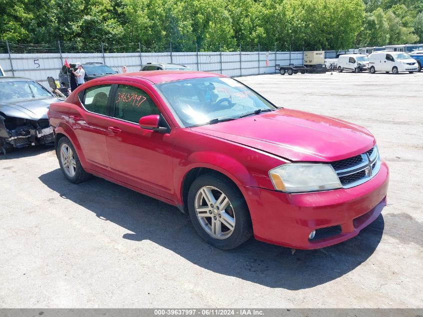 2013 DODGE AVENGER SXT