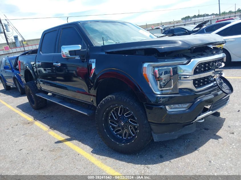 2022 FORD F-150 PLATINUM