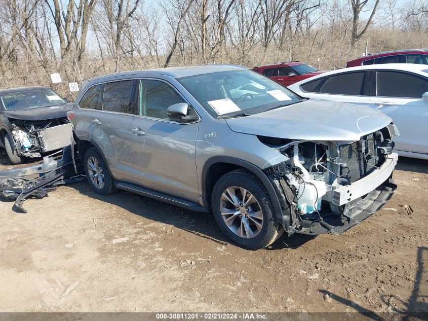 2014 TOYOTA HIGHLANDER XLE V6