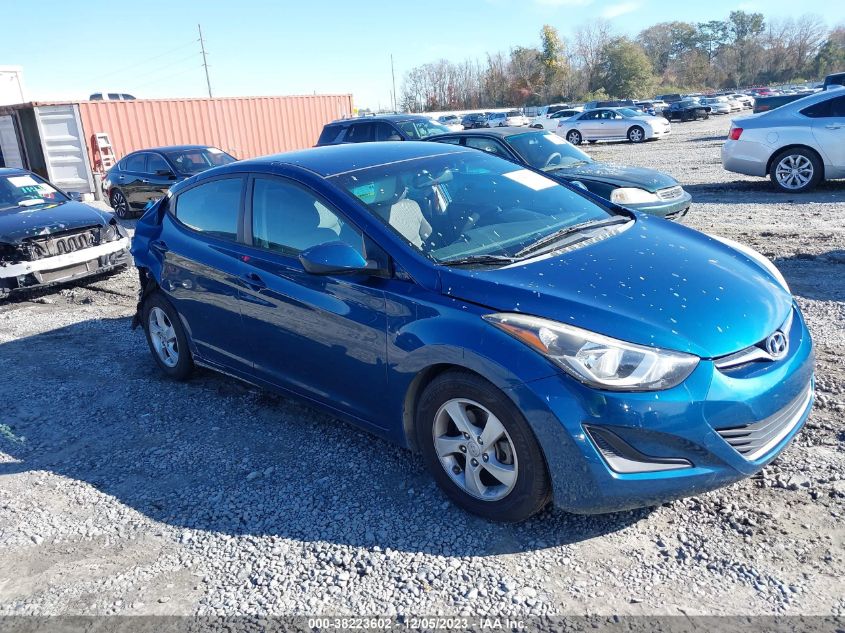 2014 HYUNDAI ELANTRA SE (ULSAN PLANT)