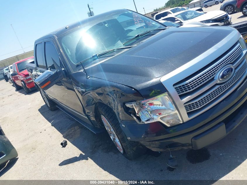 2012 FORD F-150 PLATINUM