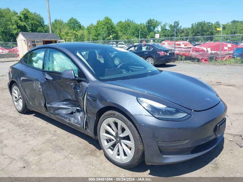 2021 TESLA MODEL 3 LONG RANGE DUAL MOTOR ALL-WHEEL DRIVE