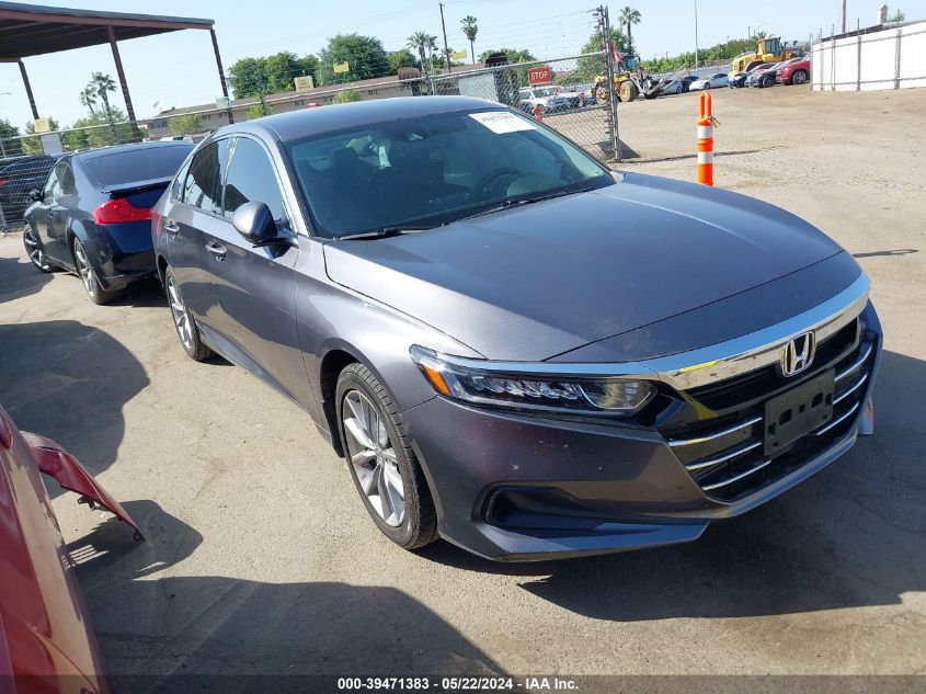 2021 HONDA ACCORD LX