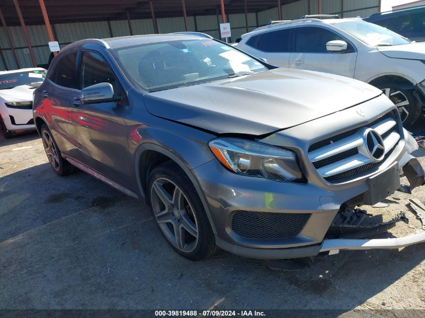 2015 MERCEDES-BENZ GLA 250 4MATIC