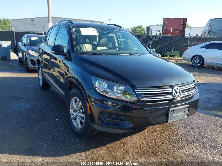 2017 VOLKSWAGEN TIGUAN 2.0T S