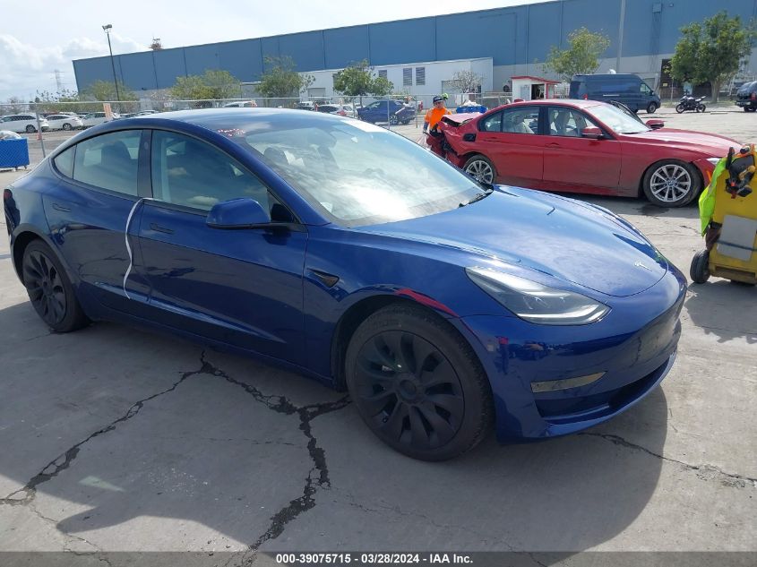 2023 TESLA MODEL 3 REAR-WHEEL DRIVE