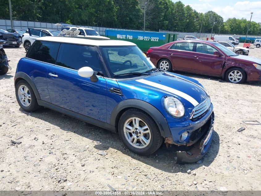 2013 MINI HARDTOP COOPER