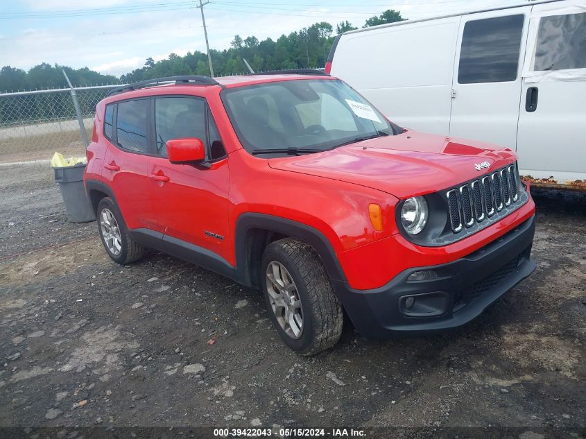 2017 JEEP RENEGADE LATITUDE FWD