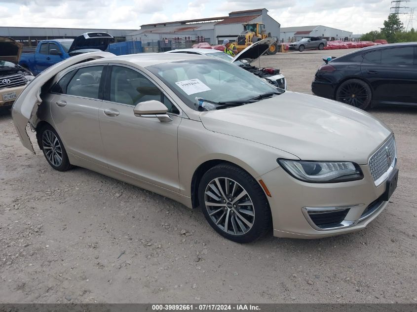 2017 LINCOLN MKZ HYBRID SELECT