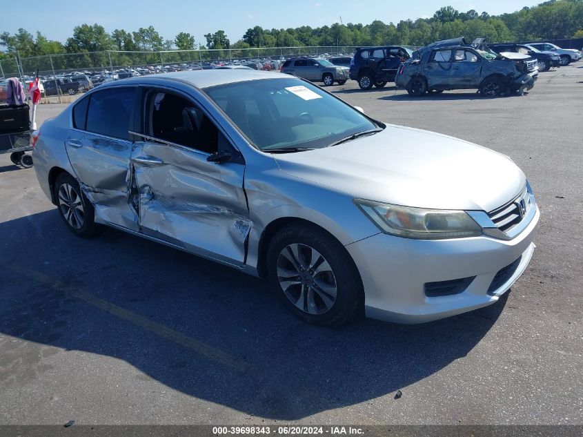 2013 HONDA ACCORD LX