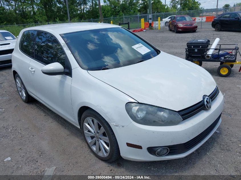 2012 VOLKSWAGEN GOLF TDI 2-DOOR