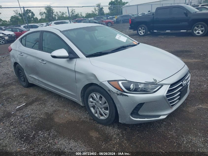 2017 HYUNDAI ELANTRA SE