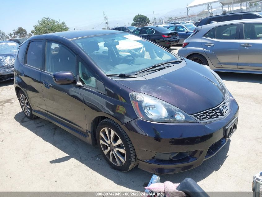 2013 HONDA FIT SPORT