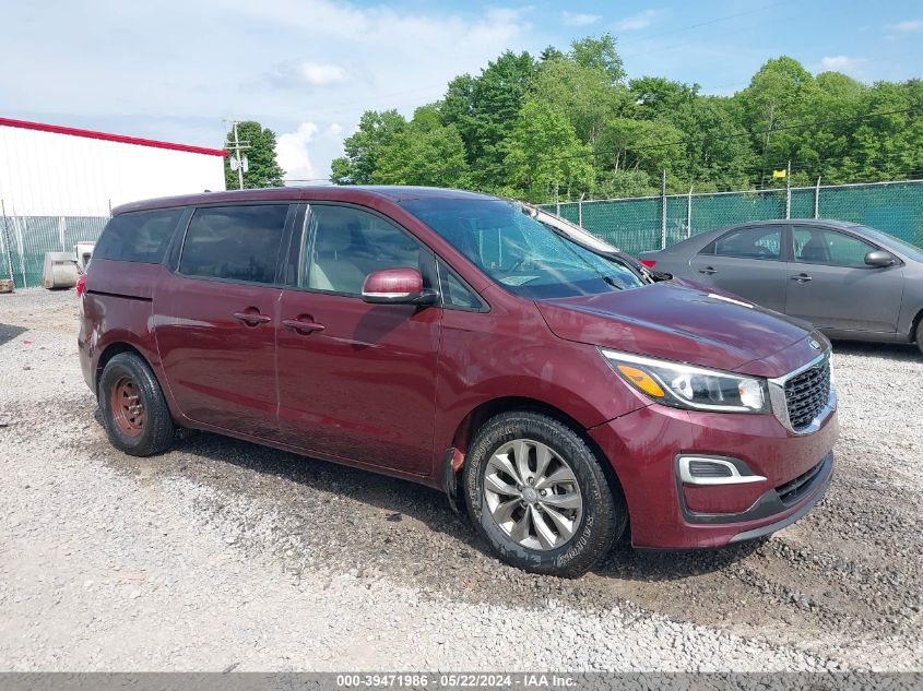 2019 KIA SEDONA LX