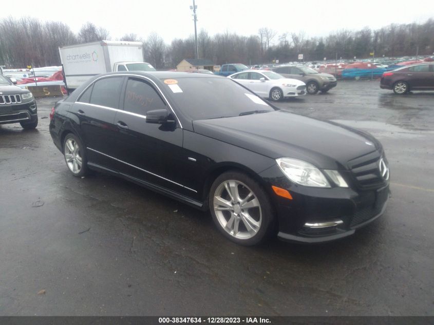 2012 MERCEDES-BENZ E 350 4MATIC