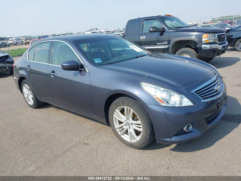 2011 INFINITI G37X