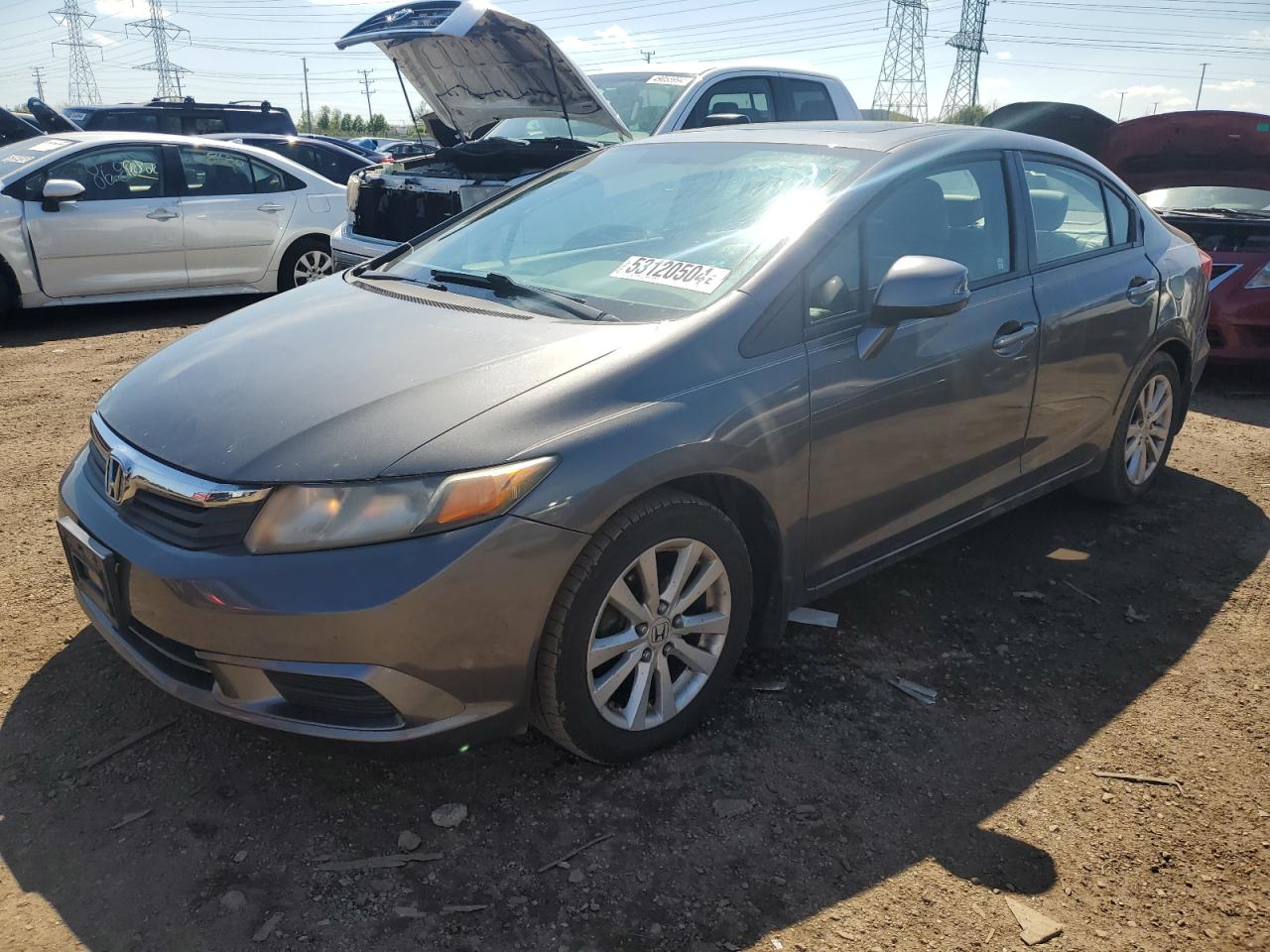 2012 HONDA CIVIC EXL