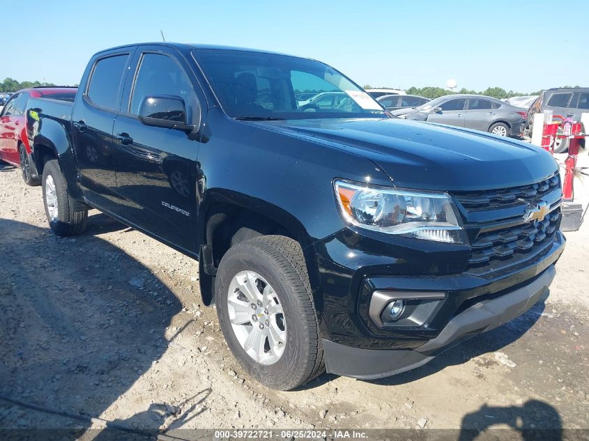 2022 CHEVROLET COLORADO 2WD  SHORT BOX LT